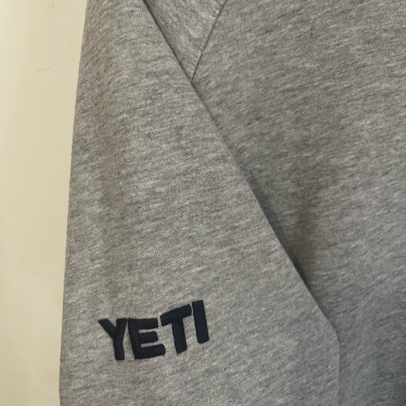 YETI Brushed Fleece Crew Neck Pullover Sweatshirt - Picture 5 of 10